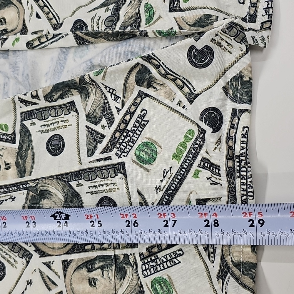 Money Print Cardigan Medium - Picture 8 of 8